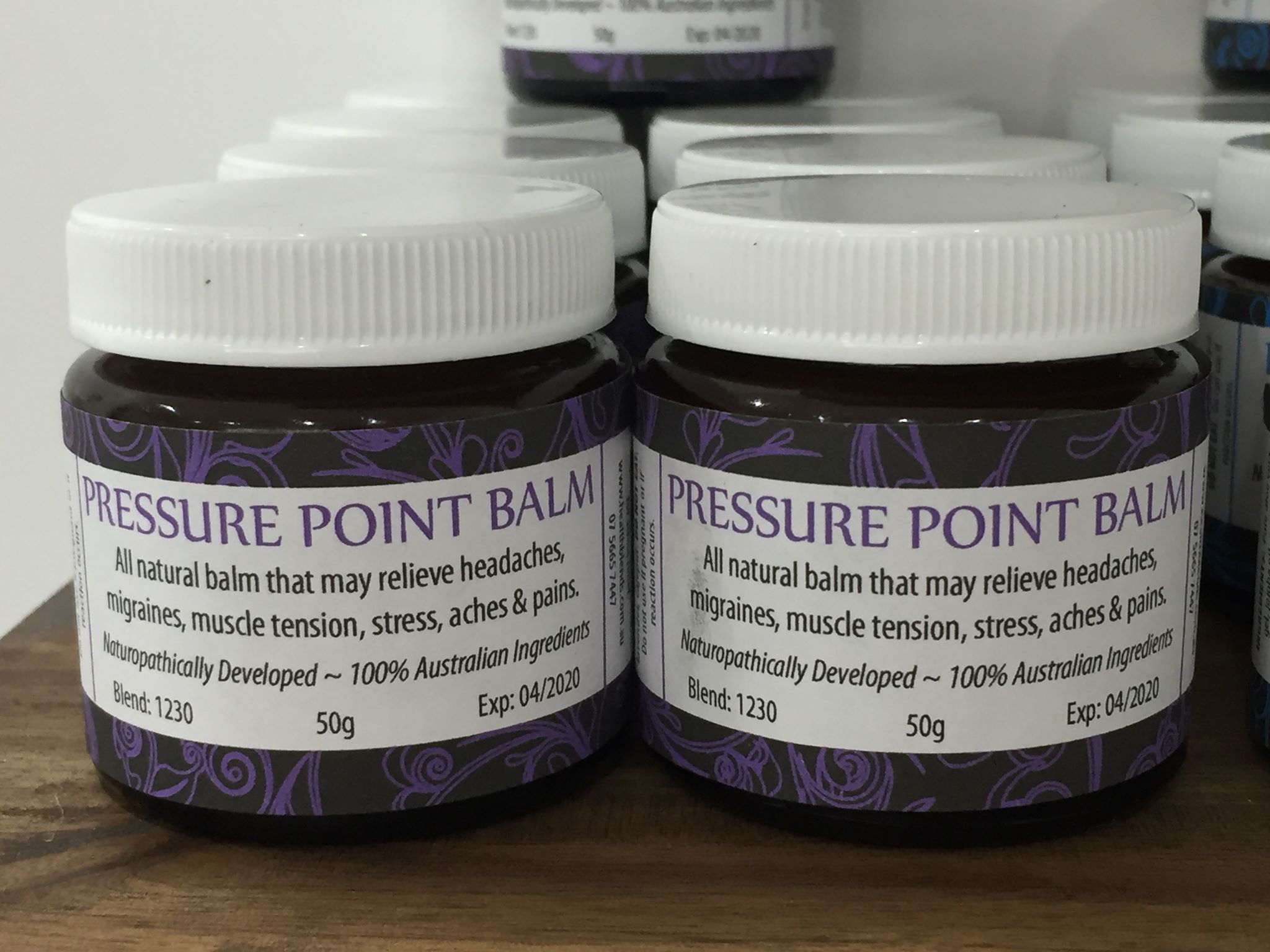 Pressure Point Balm and Custom Creams
